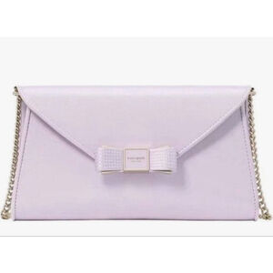 Kate Spade Morgan Bow Embellished Leather Crossbody Bag